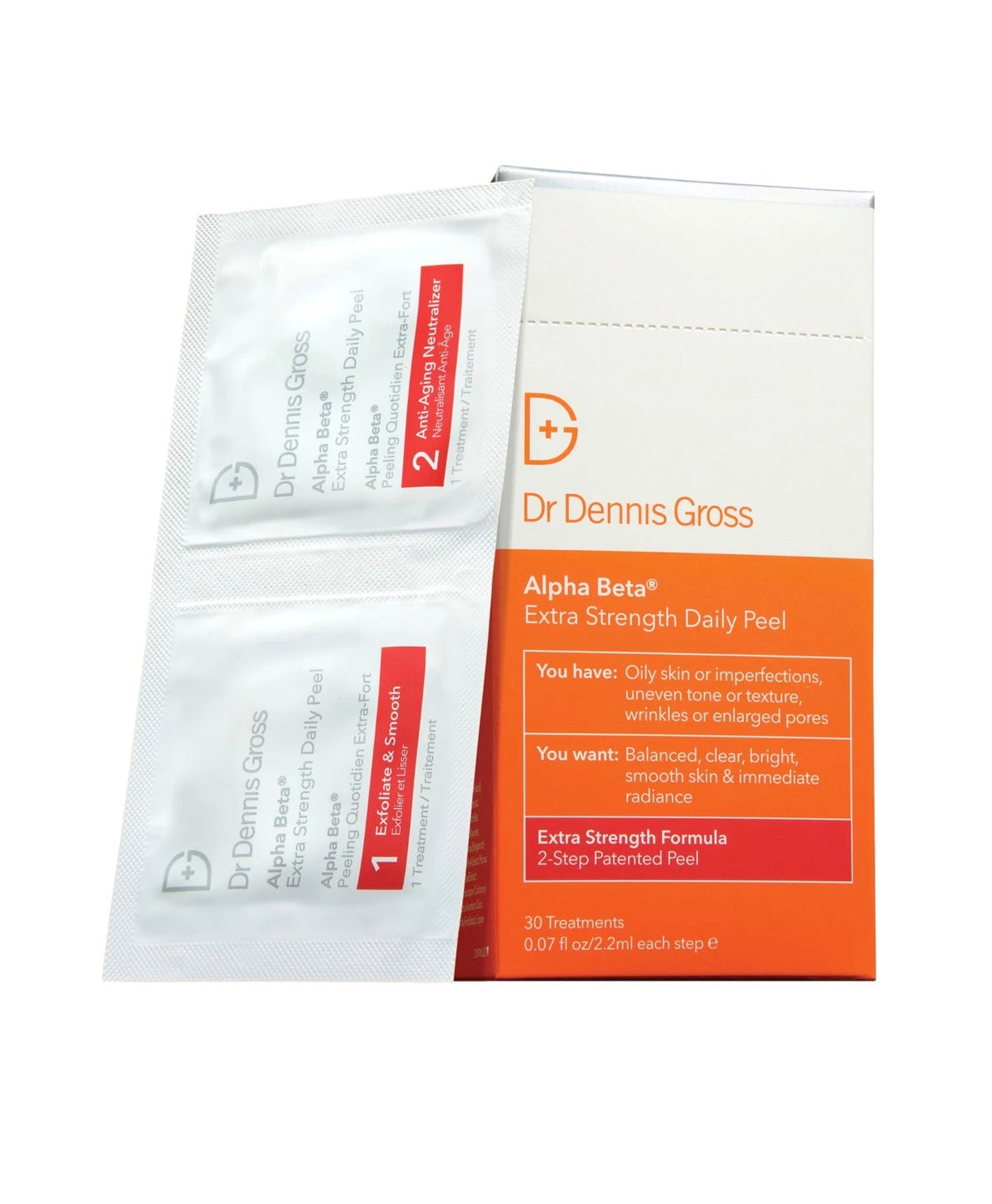 DR DENNIS GROSS
Alpha Beta Peel Extra Strenght PeelPads