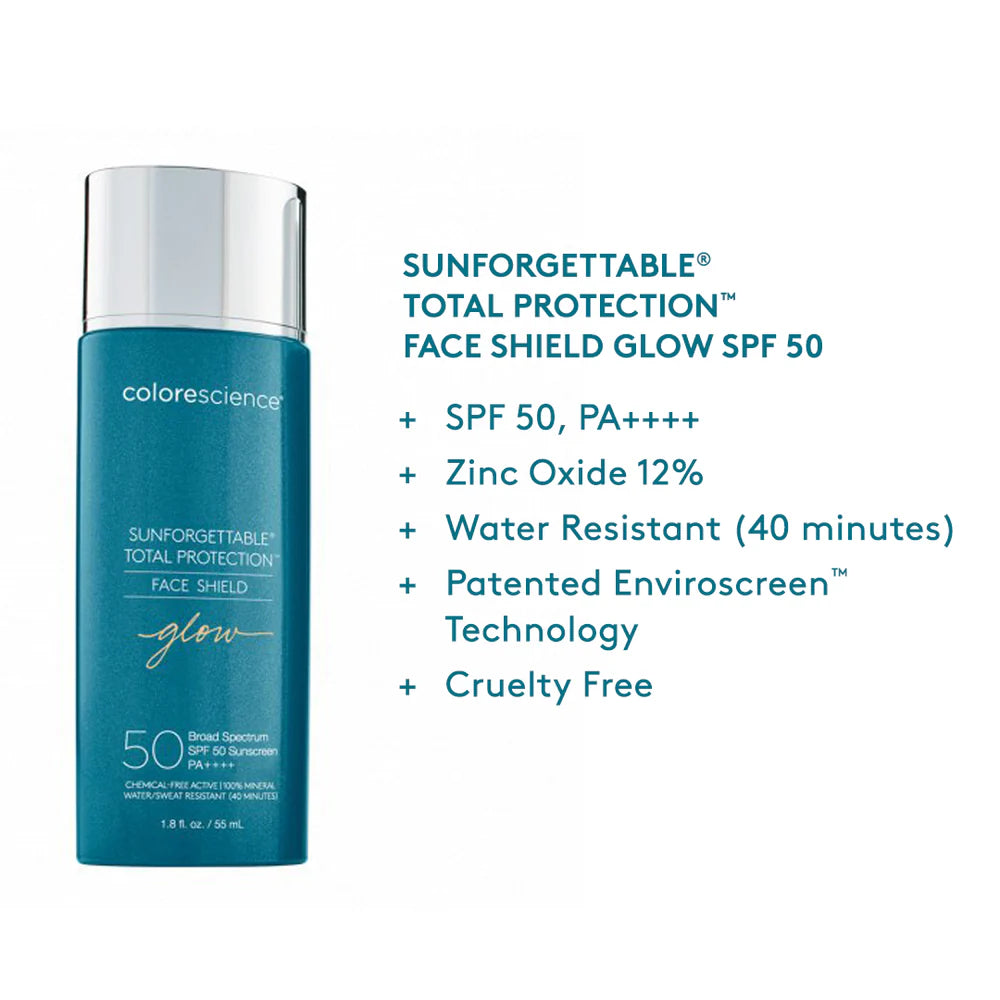 Face shield SPF50 Glow